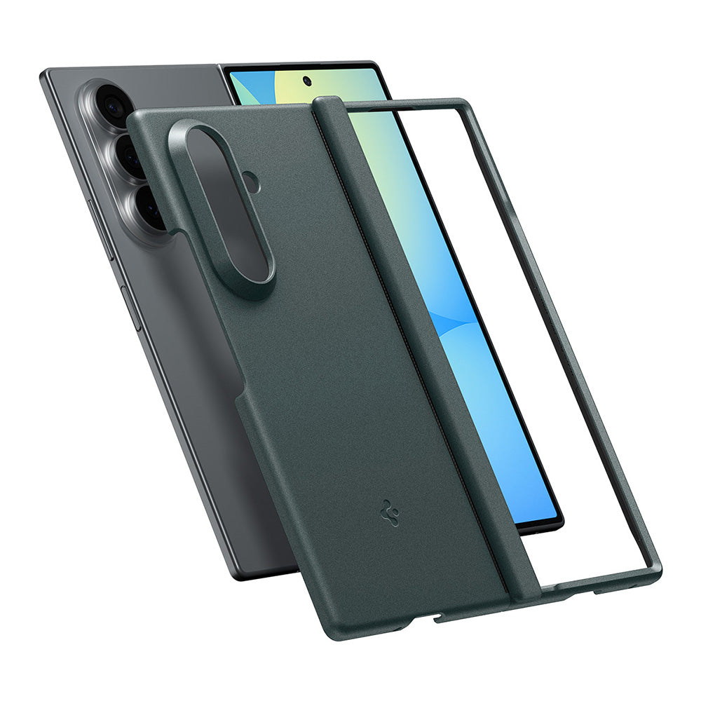 Θήκη MagSafe για Samsung Galaxy Z Fold8 Ultra F976, Spigen, Air Fit Pro, Πράσινο ACS11493