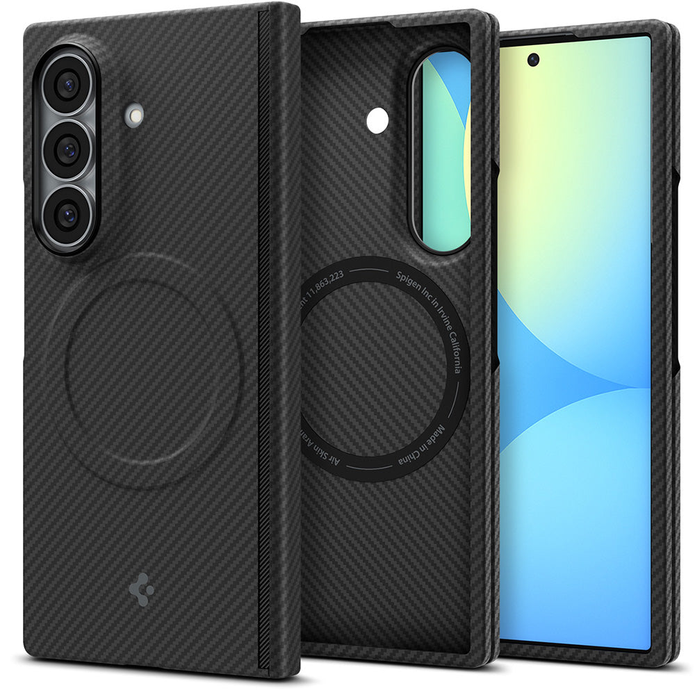 Θήκη MagSafe για Samsung Galaxy Z Fold8 Ultra F976, Spigen, Air Skin, Μαύρη ACS11510