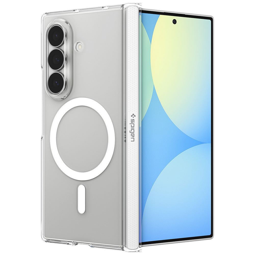 Θήκη MagSafe για Samsung Galaxy Z Fold8 Ultra F976, Spigen, Air Skin Zero, Διαφανές Λευκό ACS11495