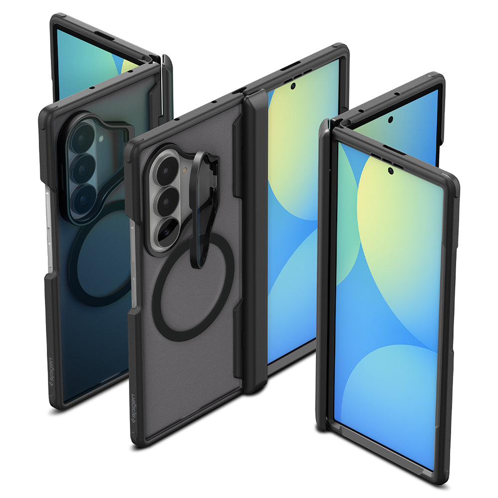 Θήκη MagSafe για Samsung Galaxy Z Fold8 Ultra F976, Spigen, Optik Armor Pro, Μαύρη ACS11500