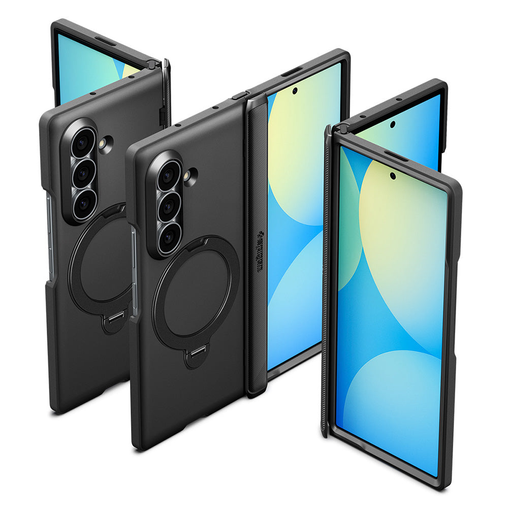 Θήκη MagSafe για Samsung Galaxy Z Fold8 Ultra F976, Spigen, Slim Armor Pro S, Μαύρο ACS11778
