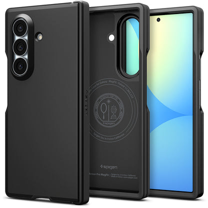 Θήκη MagSafe για Samsung Galaxy Z Fold8 Ultra F976, Spigen, Tough Armor Pro, Μαύρη ACS11507