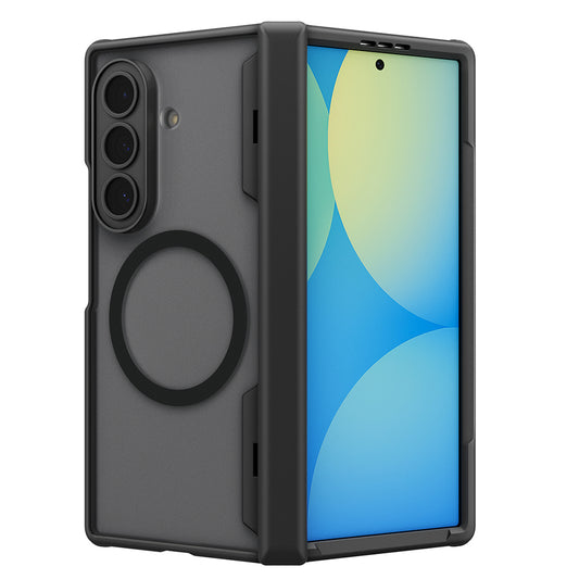 Θήκη MagSafe για Samsung Galaxy Z Fold8 Ultra F976, Spigen, Ultra Hybrid Pro, Μαύρο Σατινέ ACS12102