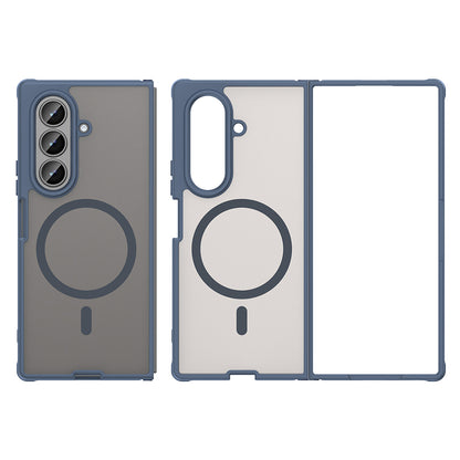 Θήκη MagSafe για Samsung Galaxy Z Fold8 Ultra F976, Techsuit, HaloFrost II, Μπλε Ναυτικό