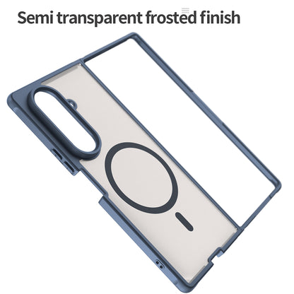 Θήκη MagSafe για Samsung Galaxy Z Fold8 Ultra F976, Techsuit, HaloFrost II, Μπλε Ναυτικό