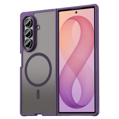 Θήκη MagSafe για Samsung Galaxy Z Fold8 Ultra F976, Techsuit, HaloFrost II, Μωβ