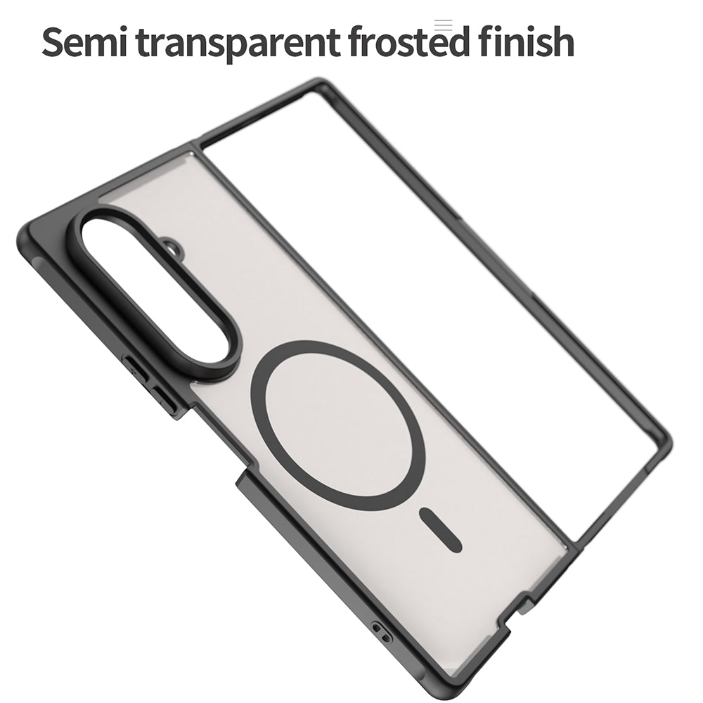 Θήκη MagSafe για Samsung Galaxy Z Fold8 Ultra F976, Techsuit, HaloFrost II, Μαύρο