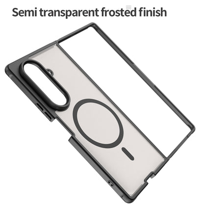 Θήκη MagSafe για Samsung Galaxy Z Fold8 Ultra F976, Techsuit, HaloFrost II, Μαύρο