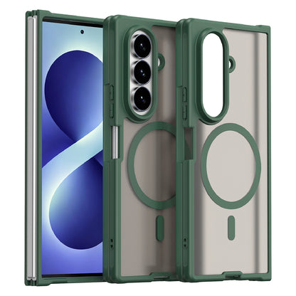 Θήκη MagSafe για Samsung Galaxy Z Fold8 Ultra F976, Techsuit, HaloFrost II, Πράσινο