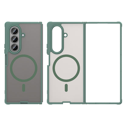 Θήκη MagSafe για Samsung Galaxy Z Fold8 Ultra F976, Techsuit, HaloFrost II, Πράσινο