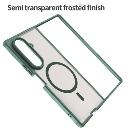 Θήκη MagSafe για Samsung Galaxy Z Fold8 Ultra F976, Techsuit, HaloFrost II, Πράσινο