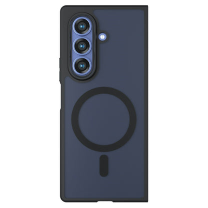 Θήκη MagSafe για Samsung Galaxy Z Fold8 Ultra F976, Techsuit, PureFrost, Μαύρο Σατινέ