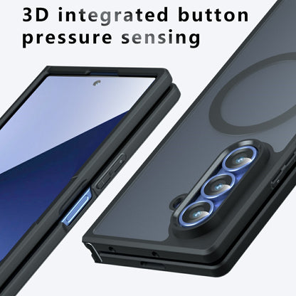 Θήκη MagSafe για Samsung Galaxy Z Fold8 Ultra F976, Techsuit, PureFrost, Μαύρο Σατινέ