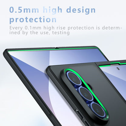 Θήκη MagSafe για Samsung Galaxy Z Fold8 Ultra F976, Techsuit, PureFrost, Μαύρο Σατινέ