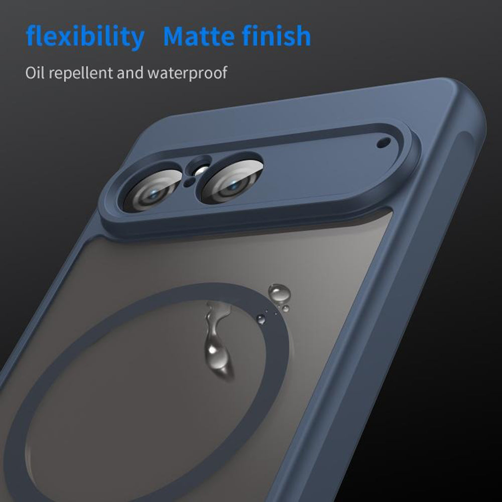 MagSafe Case for Sony Xperia 10 VII, Techsuit, HaloFrost II, Navy Blue