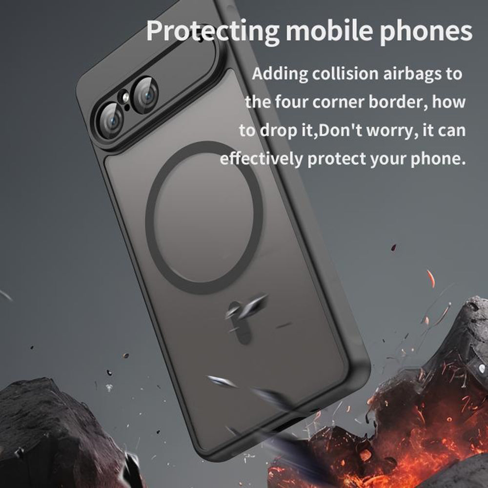 Θήκη MagSafe για Sony Xperia 10 VII, Techsuit, HaloFrost II, Μαύρη