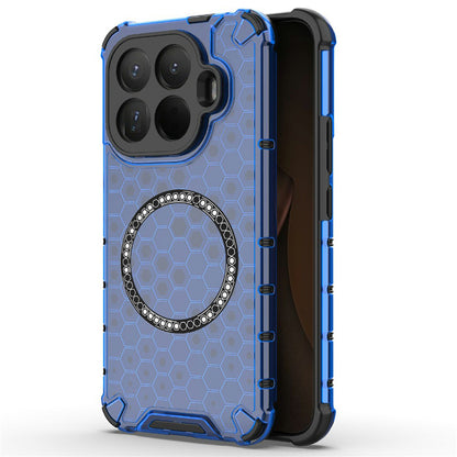 Θήκη MagSafe για Xiaomi 15T Pro, Techsuit, HoneyComb Shield, Μπλε