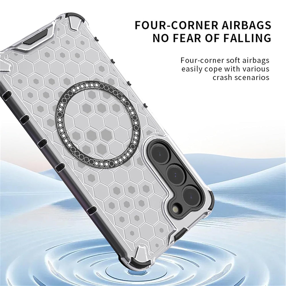 Θήκη MagSafe για Xiaomi 15T Pro, Techsuit, HoneyComb Shield, Μπλε