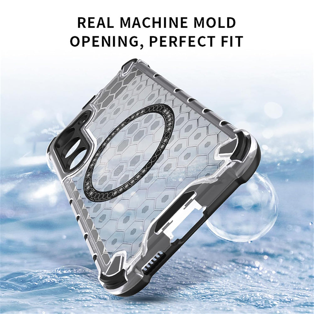 Θήκη MagSafe για Xiaomi 15T, Techsuit, HoneyComb Shield, Πράσινο.