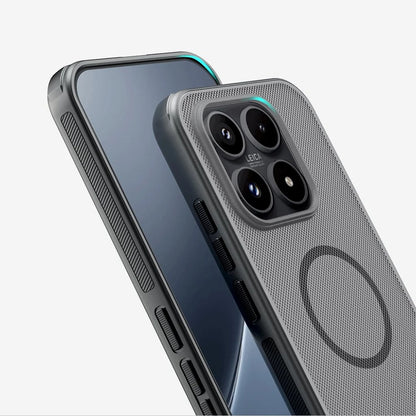 Θήκη MagSafe για Xiaomi 17, Nillkin, Super Shield Pro, Μαύρη Διαφανής
