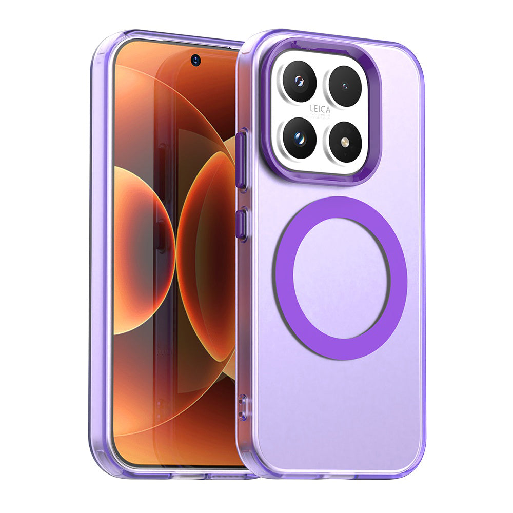 Θήκη MagSafe για Xiaomi 17, Techsuit, CandyCase, Μωβ