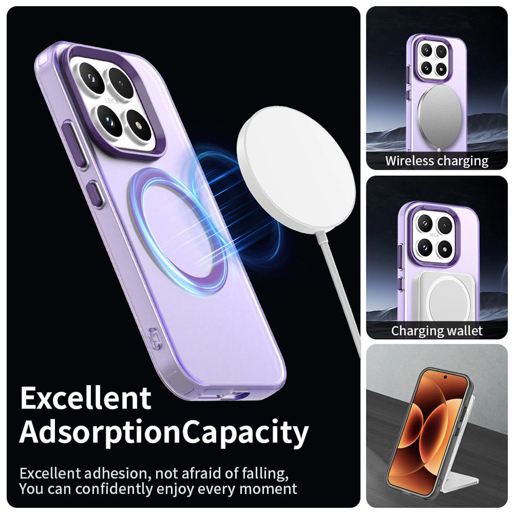Θήκη MagSafe για Xiaomi 17, Techsuit, CandyCase, Μωβ