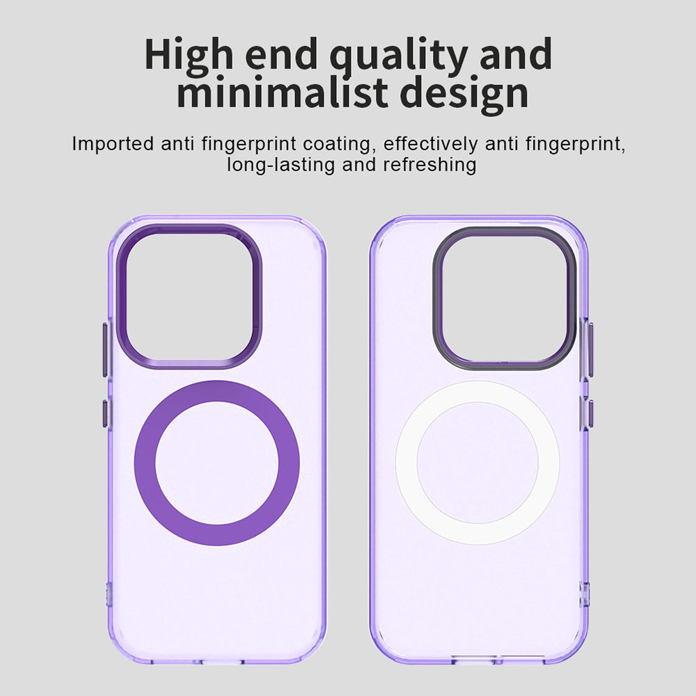 Θήκη MagSafe για Xiaomi 17, Techsuit, CandyCase, Μωβ