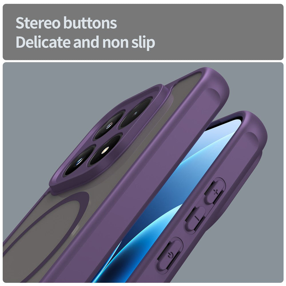 MagSafe Case for Xiaomi 17, Techsuit, HaloFrost II, Purple