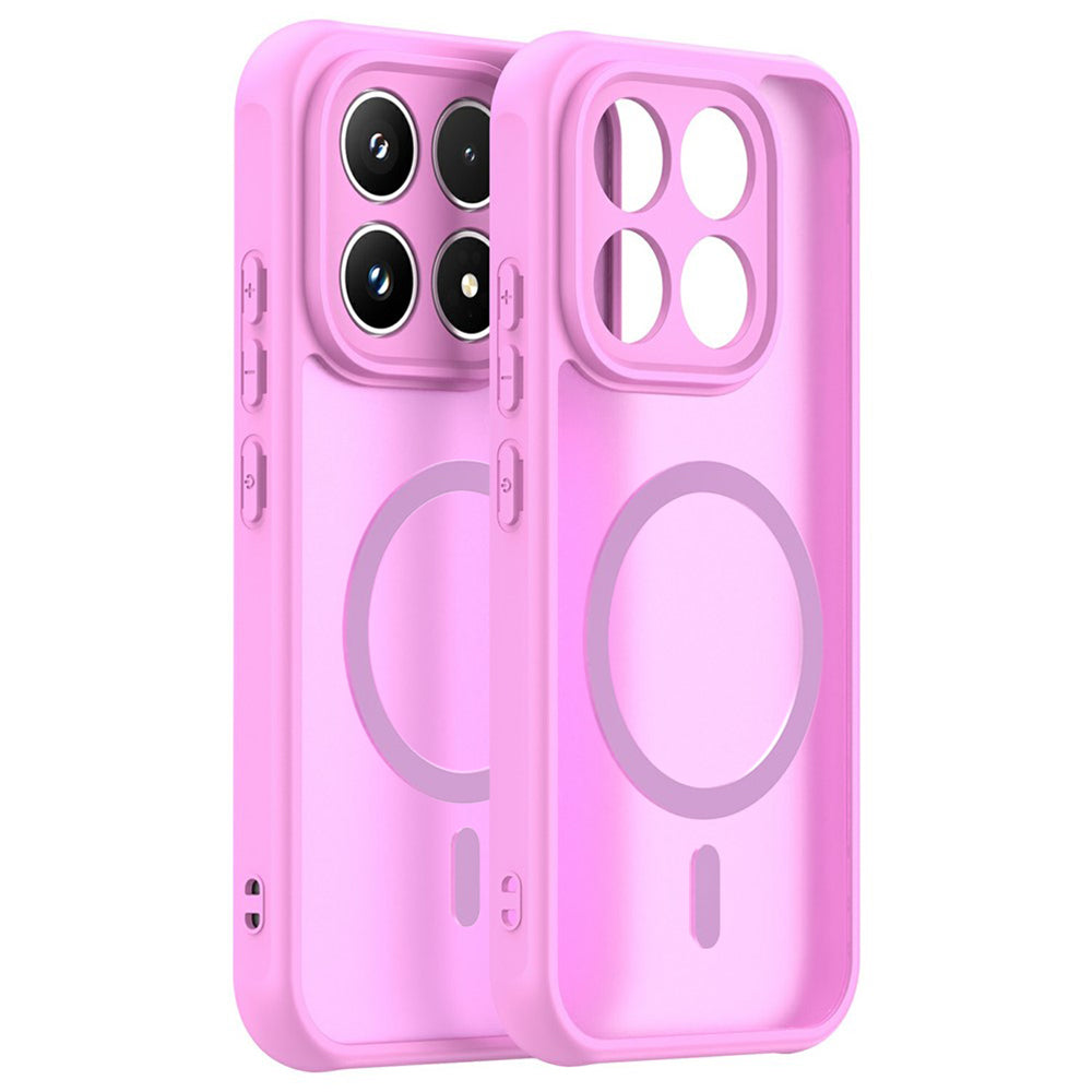 Θήκη MagSafe για Xiaomi 17, Techsuit, HaloFrost II, Ροζ