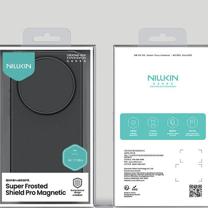 Θήκη MagSafe για Xiaomi 17 Ultra, Nillkin, Super Shield Pro, Μαύρο