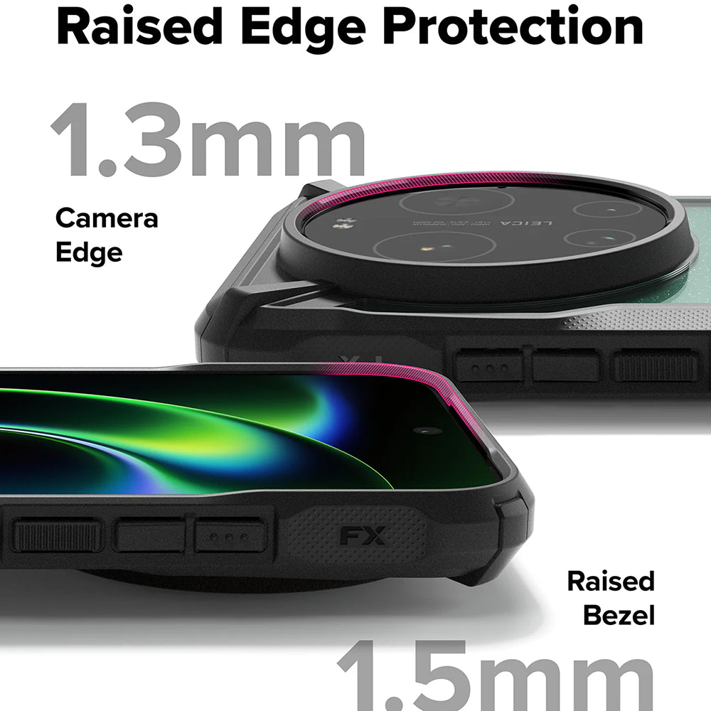 Θήκη MagSafe για Xiaomi 17 Ultra, Ringke, Fusion X, Μαύρη