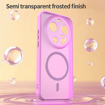 Θήκη MagSafe για Xiaomi 17 Ultra, Techsuit, HaloFrost II, Ροζ