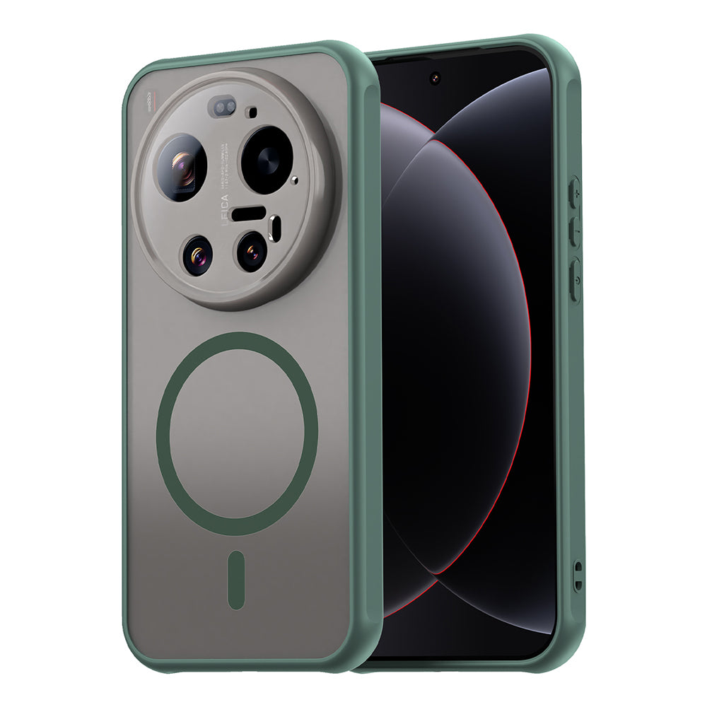 Θήκη MagSafe για Xiaomi 17 Ultra, Techsuit, HaloFrost II, Πράσινο