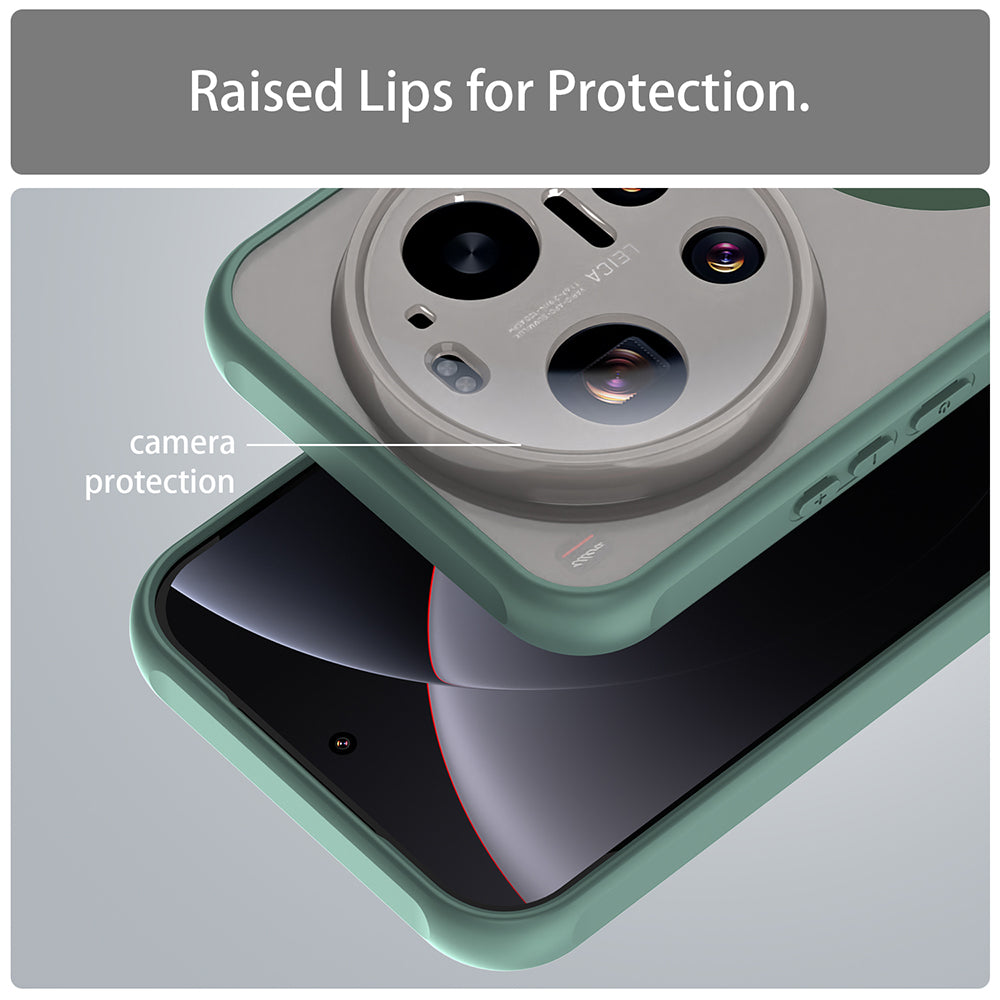Θήκη MagSafe για Xiaomi 17 Ultra, Techsuit, HaloFrost II, Πράσινο
