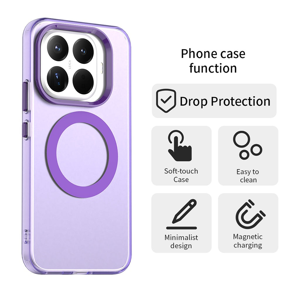 Θήκη MagSafe για Xiaomi 17T Pro, Techsuit, CandyCase, Μωβ