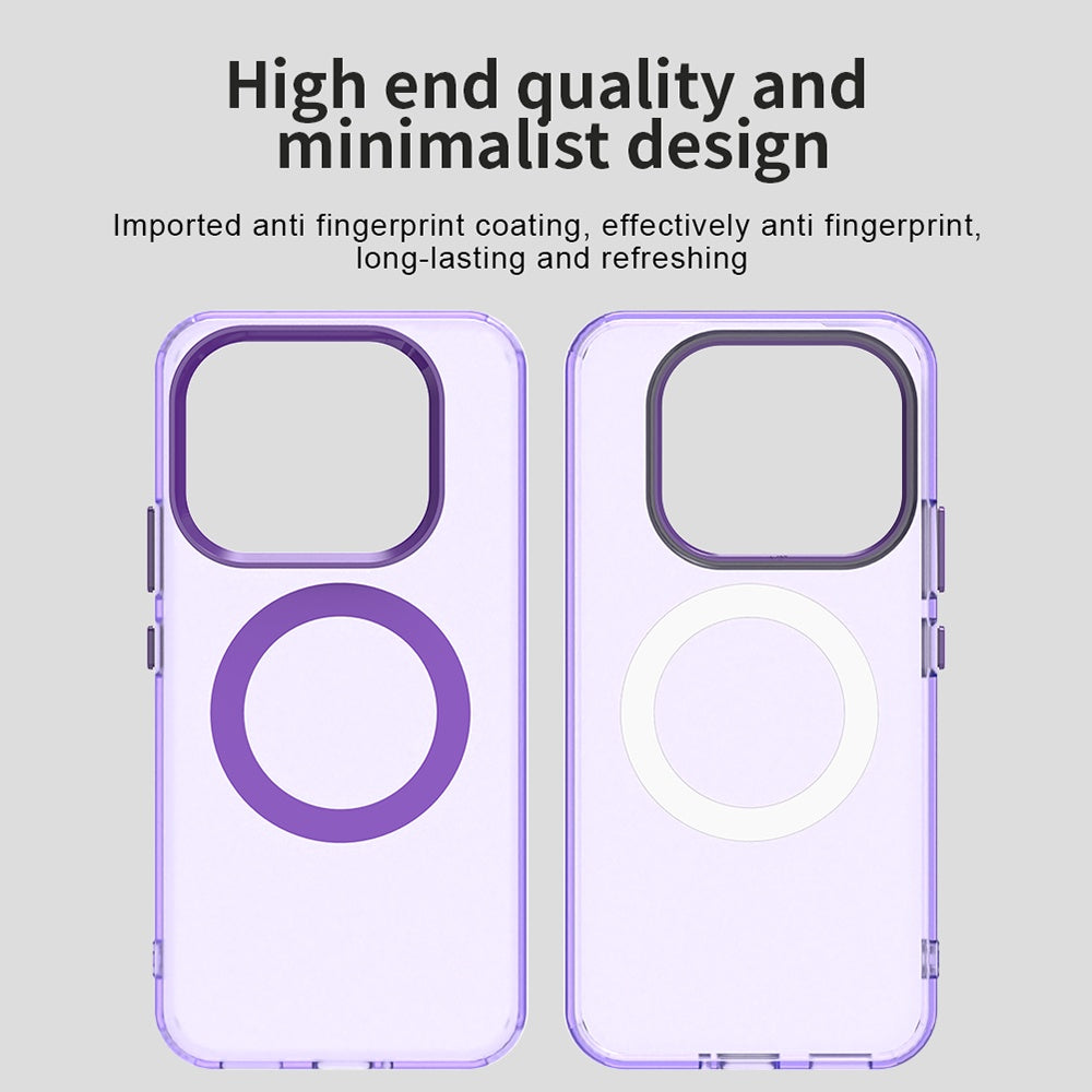 Θήκη MagSafe για Xiaomi 17T Pro, Techsuit, CandyCase, Μωβ