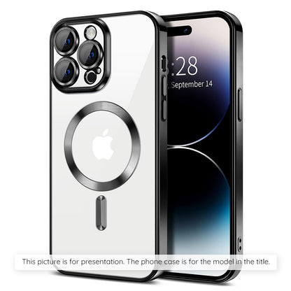 Θήκη MagSafe για Xiaomi 17T Pro, Techsuit, Luxury Crystal, Μαύρη