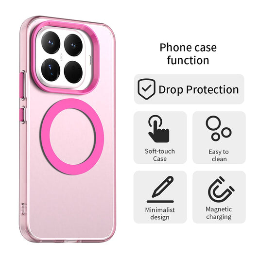 Θήκη MagSafe για Xiaomi 17T, Techsuit, CandyCase, Ροζ