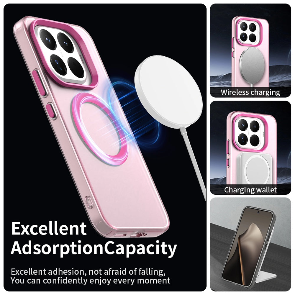 Θήκη MagSafe για Xiaomi 17T, Techsuit, CandyCase, Ροζ