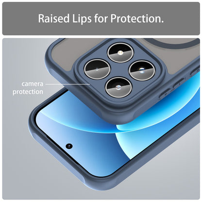 Θήκη MagSafe για Xiaomi 17T, Techsuit, HaloFrost II, Μπλε Σκούρο