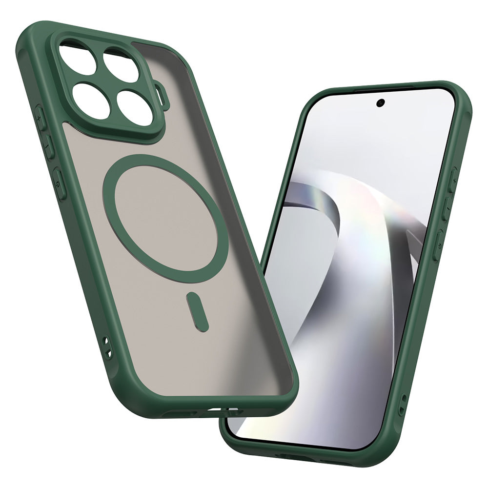 Θήκη MagSafe για Xiaomi 17T, Techsuit, HaloFrost II, Πράσινο