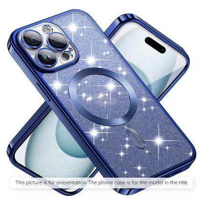 Θήκη MagSafe για Xiaomi 17T, Techsuit, Luxury Glitter, Σκούρο Μπλε