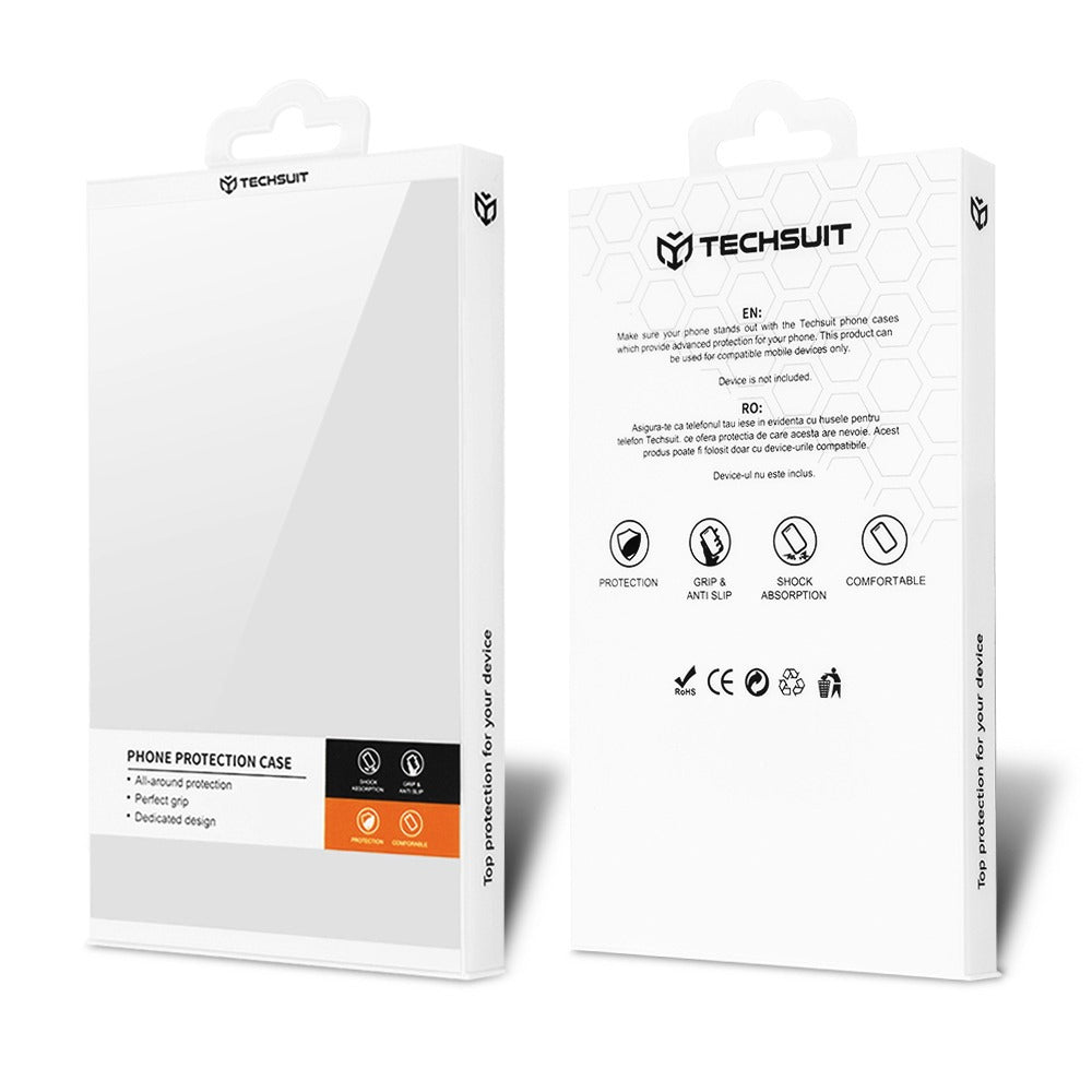 MagSafe Case for Xiaomi 17T, Techsuit, PureFrost, Satin Black