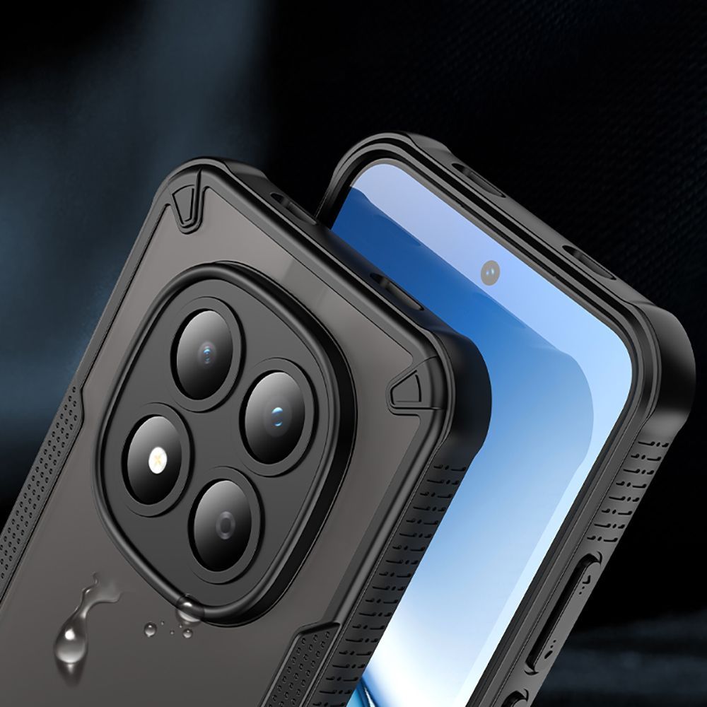 MagSafe Case for Xiaomi Poco M8 Pro / Redmi Note 15 Pro+ 5G, Tech-Protect, Rugged Shield, Black