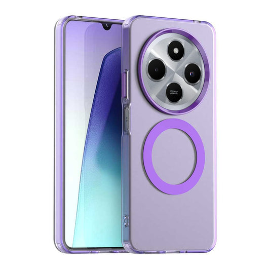 Θήκη MagSafe για Xiaomi Poco C75 / Redmi 14C, Techsuit, CandyCase, Μωβ