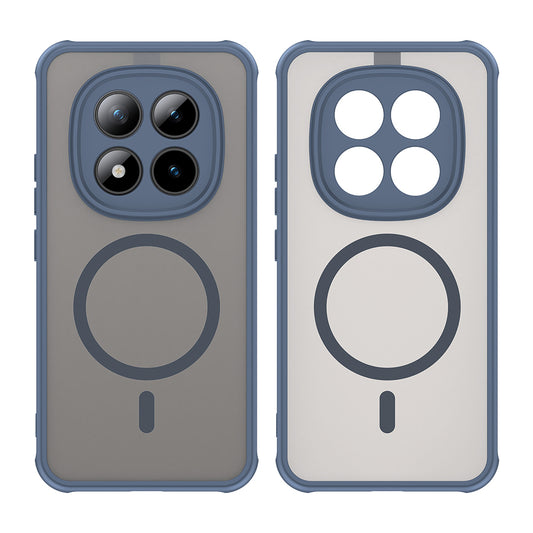 Θήκη MagSafe για Xiaomi Poco M8 Pro / Redmi Note 15 Pro+ 5G, Techsuit, HaloFrost II, Μπλε Ναυτικό