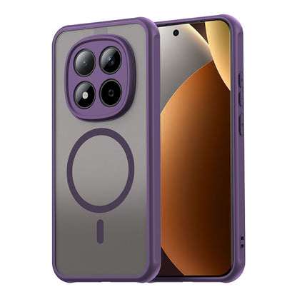Θήκη MagSafe για Xiaomi Poco M8 Pro / Redmi Note 15 Pro+ 5G, Techsuit, HaloFrost II, Μπλε Ναυτικό