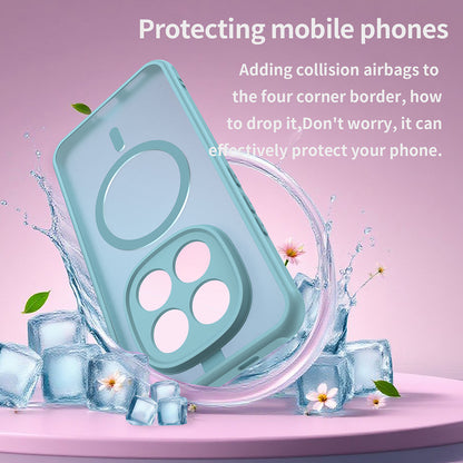 Θήκη MagSafe για Xiaomi Poco M8 Pro / Redmi Note 15 Pro+ 5G, Techsuit, HaloFrost II, Ανοιχτό Πράσινο