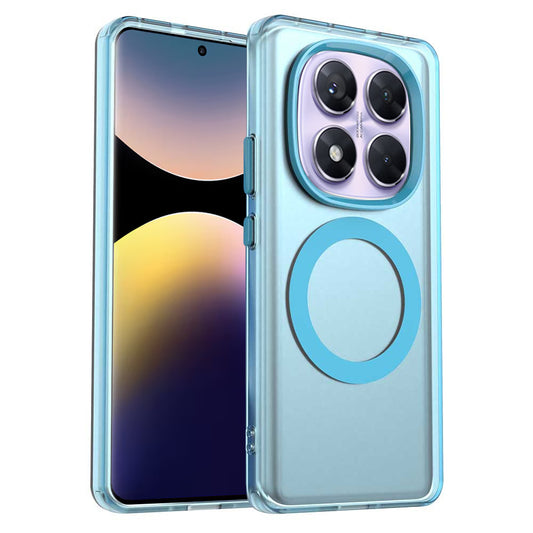 Θήκη MagSafe για Xiaomi Poco X7 / Redmi Note 14 Pro 5G, Techsuit, CandyCase, Μπλε