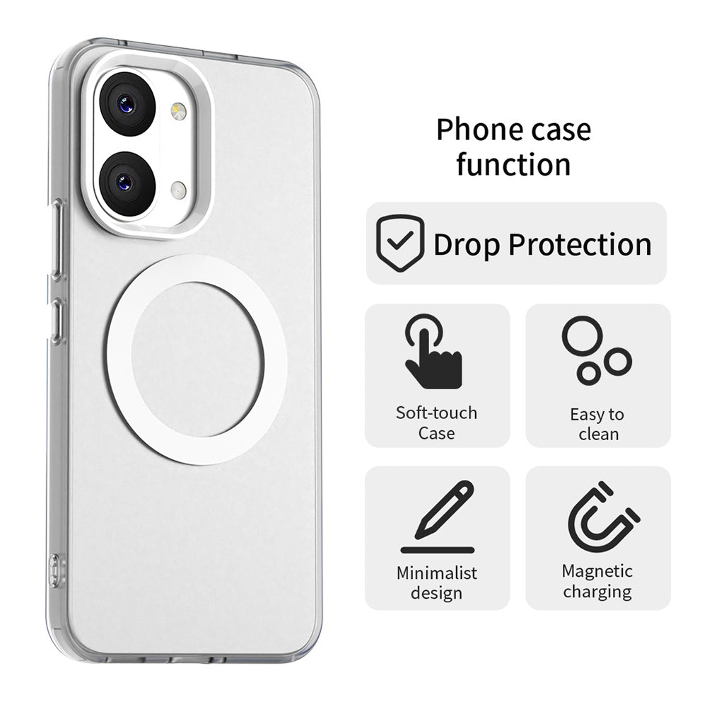 Θήκη MagSafe για Xiaomi Poco X8 Pro Max, Techsuit, CandyCase, Λευκή
